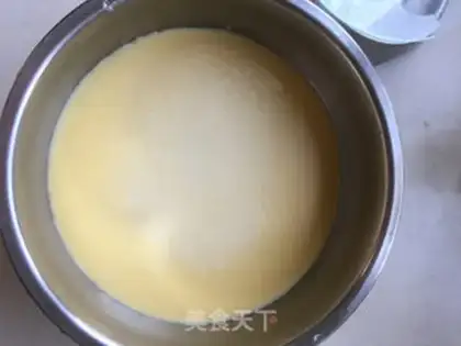 Make The durian cake step 4