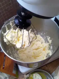 Make Orange mashed cake step 3