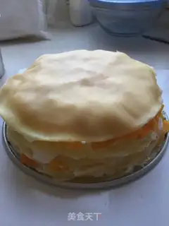 Make The durian cake step 16