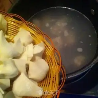 Make Pork shrimp twirl step 2