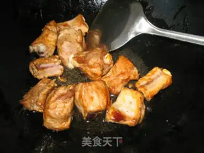 Make Carrot burn in the ribs step 3