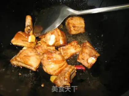 Make Carrot burn in the ribs step 4