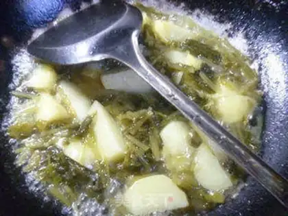 Make Shrimp snow and potatoes step 5