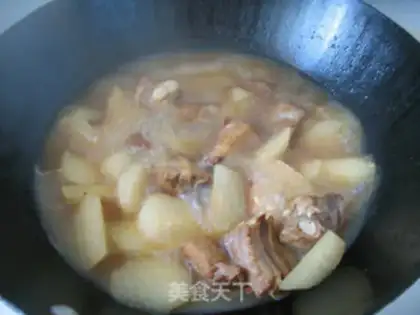 Make Carrot burn in the ribs step 7