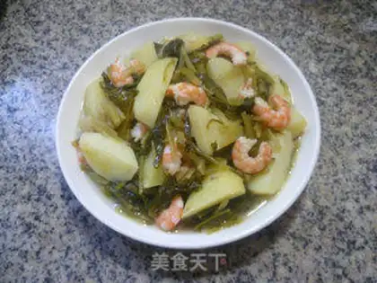 Make Shrimp snow and potatoes step 10