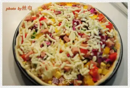 Make Fruit and vegetable pizza step 8