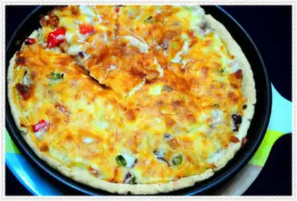 Make Fruit and vegetable pizza step 11
