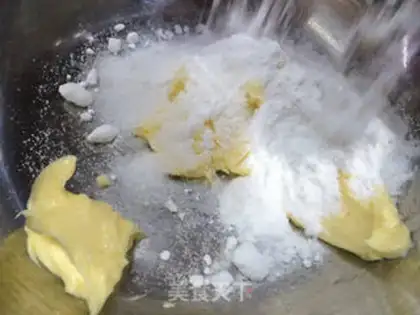 Make Button cookies step 1