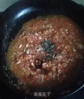 Make Tomato sauce pasta step 6