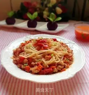 Make Tomato sauce pasta step 11