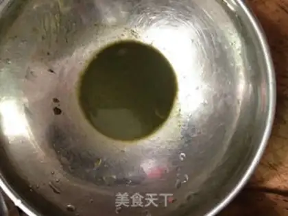 Make Tea bean cake step 1