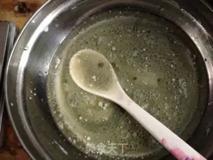 Make Tea bean cake step 2