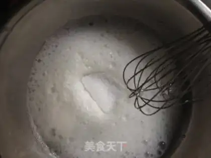 Make Tea bean cake step 4