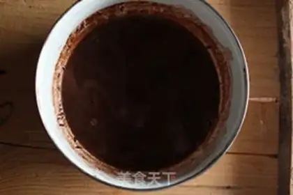 Make Chocolate cheese mousse step 2