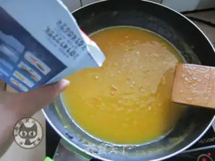 Make Pumpkin cream soup step 4