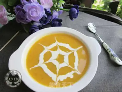 Make Pumpkin cream soup step 5