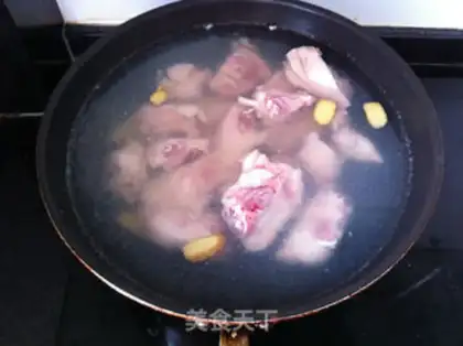 Make Big pig hoof step 1