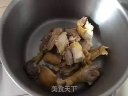 Make Puffed chicken soup step 4