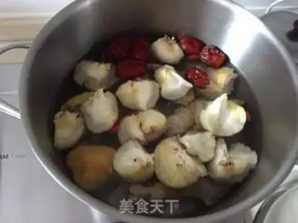 Make Puffed chicken soup step 7