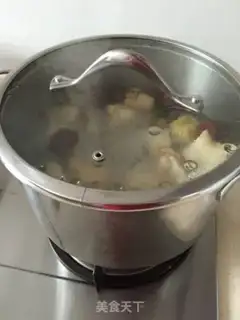 Make Puffed chicken soup step 8