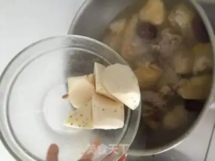 Make Puffed chicken soup step 9