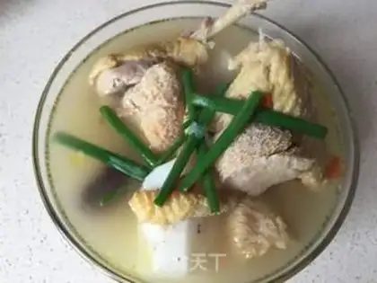 Make Puffed chicken soup step 12