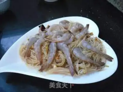 Make Shrimp for garlic fans step 6