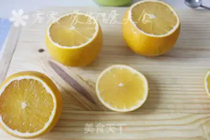 Make Milk, orange juice, jelly step 0