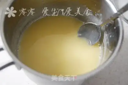 Make Milk, orange juice, jelly step 4