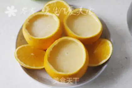 Make Milk, orange juice, jelly step 5