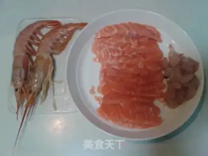 Make Seafood congee step 0