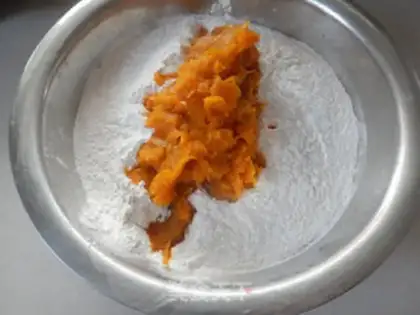 Make Pumpkin sesame loaf step 3