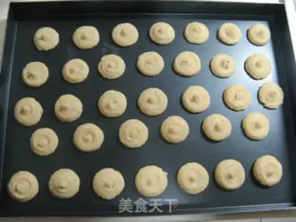 Make Peanut cookies step 7