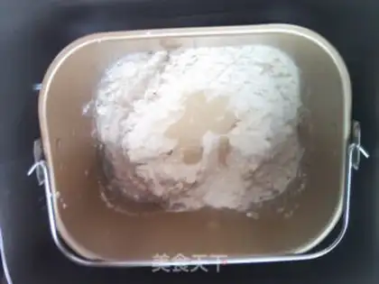 Make Christmas bread step 1
