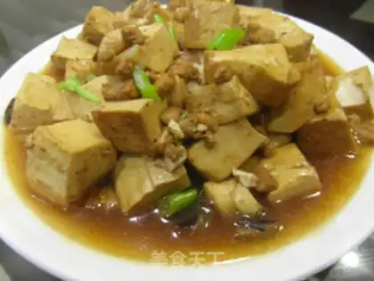 Make Meatloaf mushroom tofu step 8