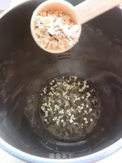 Make Powder rice oatmeal step 2