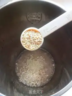Make Powder rice oatmeal step 3