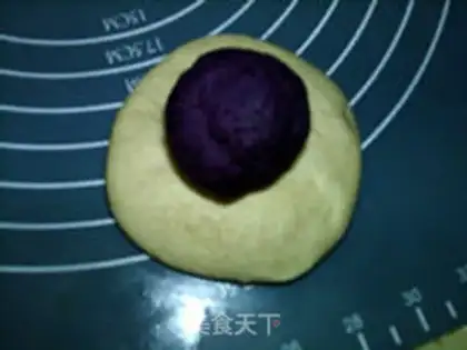 Make The purple melon bread step 8