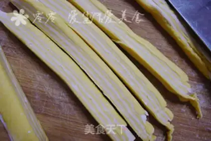 Make Stripe dumplings step 5