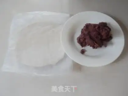 Make Sweet bean soufflé step 0