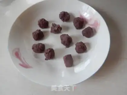 Make Sweet bean soufflé step 1