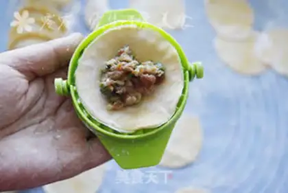 Make Stripe dumplings step 9