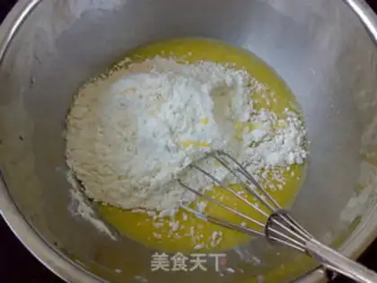 Make Burn onion cake step 2