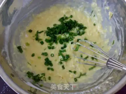 Make Burn onion cake step 3