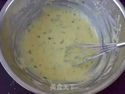 Make Burn onion cake step 4