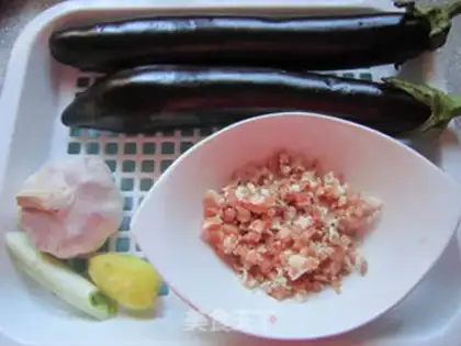 Make Meat and eggplant step 0