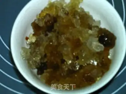 Make Peach gel apple step 3