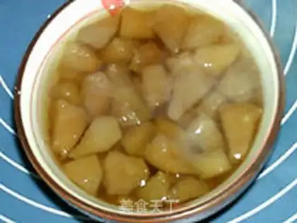 Make Peach gel apple step 11