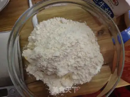 Make Apple corn pie step 2