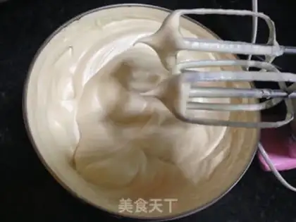 Make Red sugar ricin cake step 1